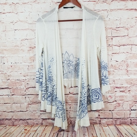 Arc & Co Sweaters - 🎁Arc & Co. Medium Gauze Sweater Cardigan Blue